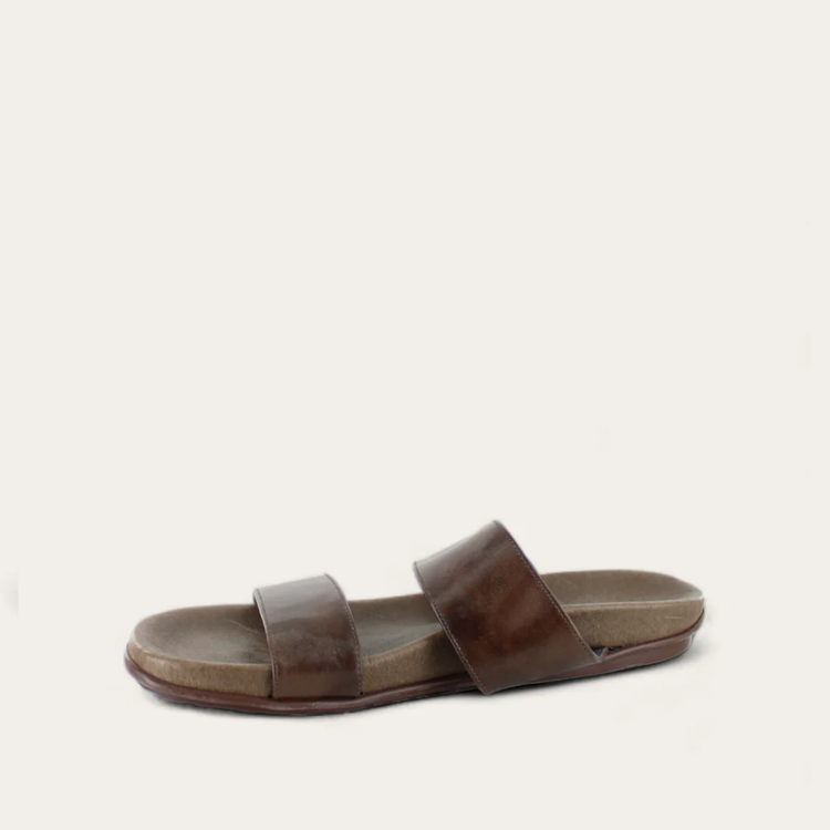 NAOT ‘Maldive’ Sandals NAOT Maldive Two Strap Brown Leather Sandals Mens 11 11.5  main image 4