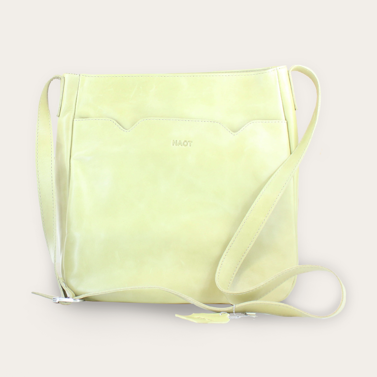 Green cross body bag