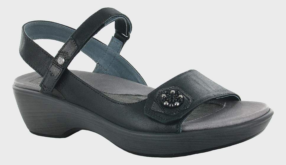 cute black sandals flats