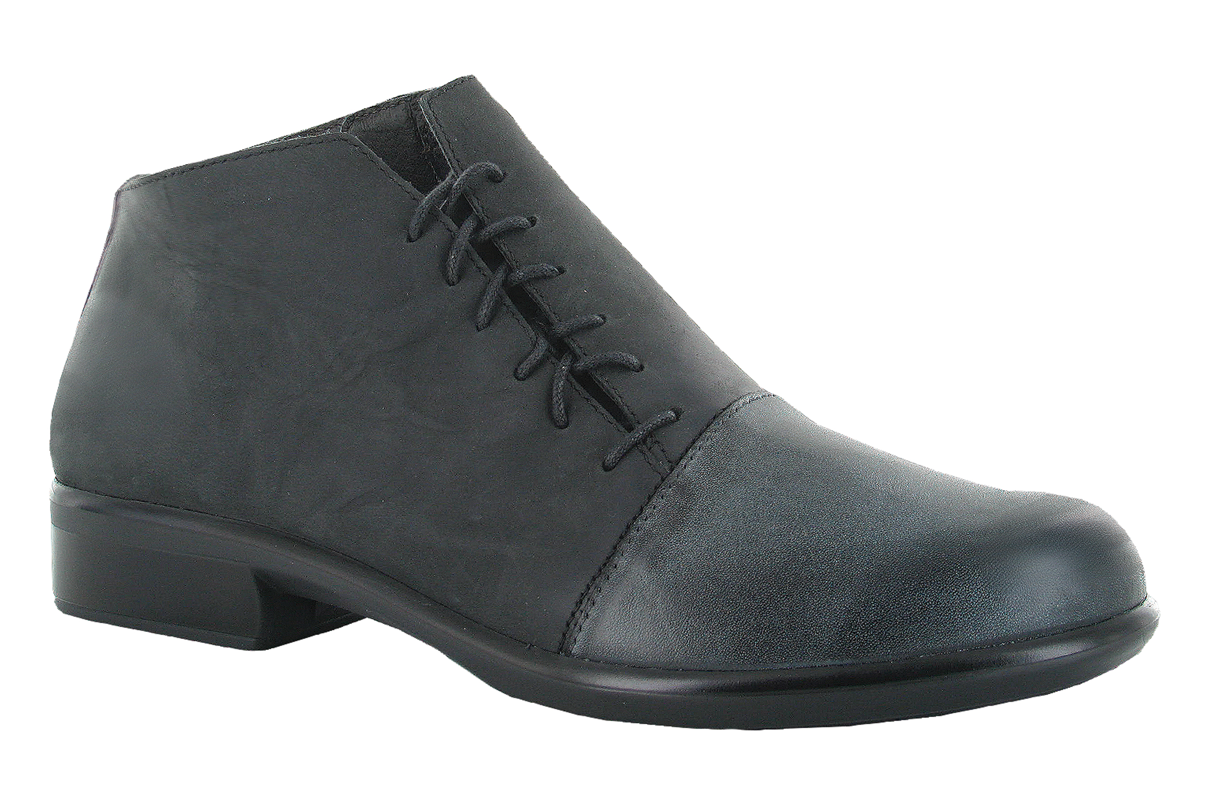 Taku Vintage Fog EU42 US 11 New Naot Leather Ankle Boots w/ Stud Details 